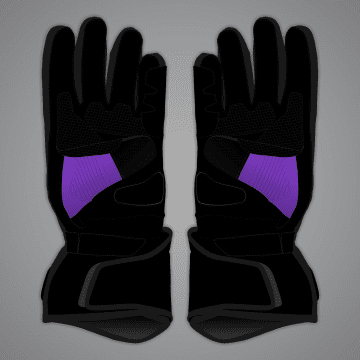 Jorge Martin Gloves MotoGP 2024 palm view