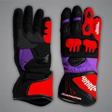 Jorge Martin Ducati British GP 2024 Gloves