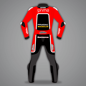 Jorge Martin Rennanzug Ducati Britisches GP 2024