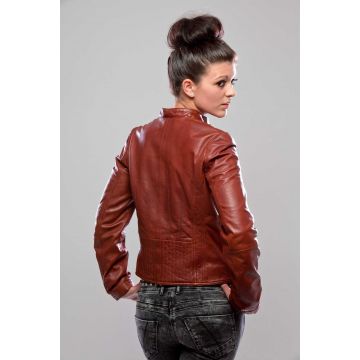Karma Kurze Lederjacke