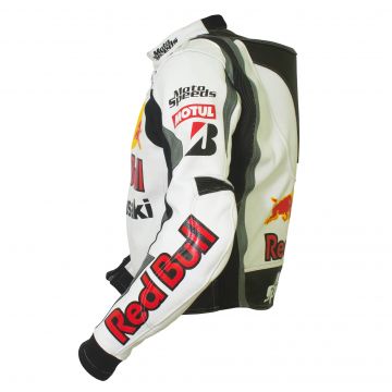 Red Bull Kawasaki Ninja Lederjacke