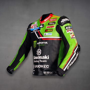 Giacca da Moto Alex Lowes Kawasaki WSBK 2023