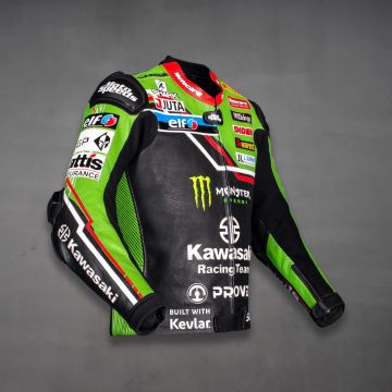 Giacca da Moto Alex Lowes Kawasaki WSBK 2023