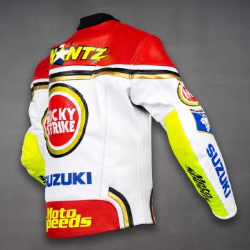 Кожаная мотоциклетная куртка Kevin Schwantz Suzuki 1993 года