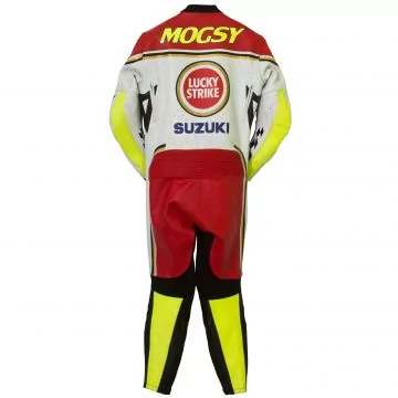 Vintage-Motorrad-Leder Lucky Strike Suzuki GP 1993