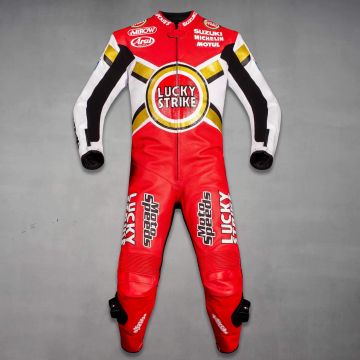 Kevin Schwantz Suzuki Racing Leather Suit GP 1995