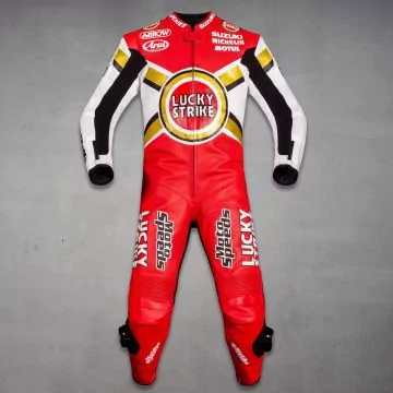 Kevin Schwantz Mono de Cuero de Carreras Suzuki GP 1995