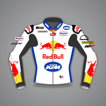 Brad Binder KTM Leather Motorcycle Jacket British GP 2024