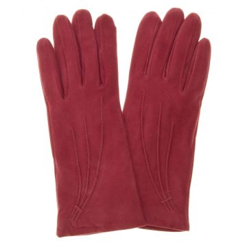 Wildleder Damenhandschuhe mit Kaschmirfutter