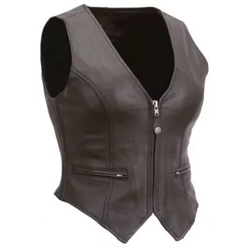 Motorcycle Leather Vest