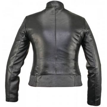 Trendige Lederjacke Damen