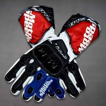 Motorcycle Gloves With Palm Sliders