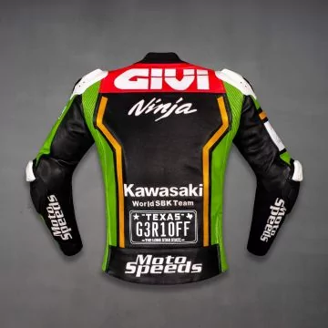 2025年MotoGP用レザー Kawasakiジャケットを今すぐ購入！