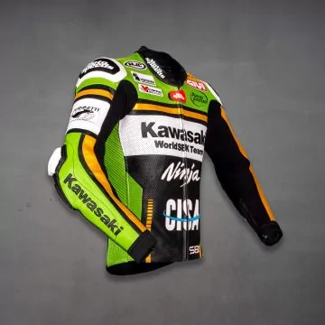 Leather Kawasaki Jacket - WSBK Racing Gear | Shop