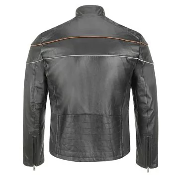 Cazadora Biker Piel Hombre
