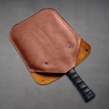 Leather Pickleball Paddle Cover