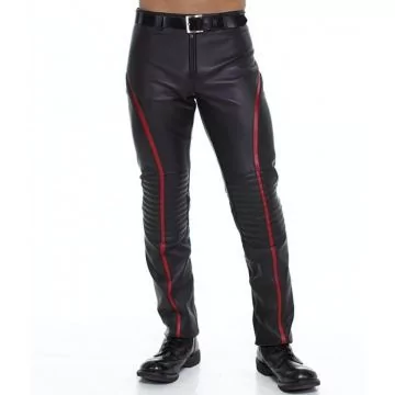 Black Striped Pants