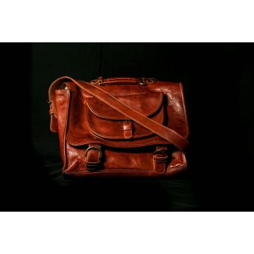 Borsa da viaggio in pelle Tour