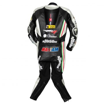 Leon Haslam Aprilia Lederkombination 2015 WSBK