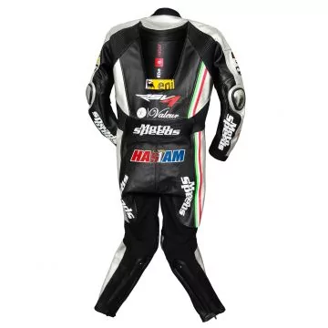 Leon Haslam Aprilia Leathers 2015 WSBK