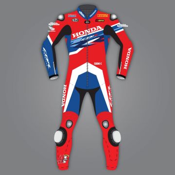 Leon Haslam Cuero Honda CBR WSBK 2020