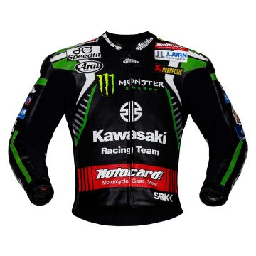 Jaqueta Kawasaki Monster Leon Haslam WSBK 2019