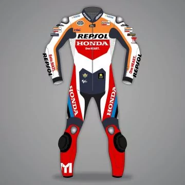 レプソル 革ツナギ US42 XLサイズ motoGP REPSOL ルカ・マリーニのレプソルバイクレザーを今すぐ購入！