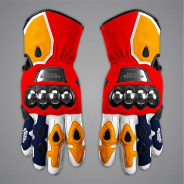 MotoGP racing gloves