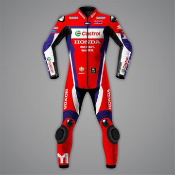 Luca Marini Suit Honda HRC Castrol MotoGP 2026 front view