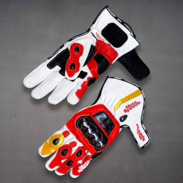 Lederhandschuhe Biker Kevin Schwantz Motogp