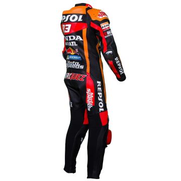 Marquez 93 Honda Repsol Black Leather Suit 2017