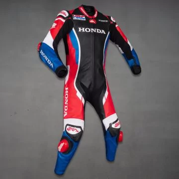 Marc Marquez Honda CBR Leathers 2020 right view