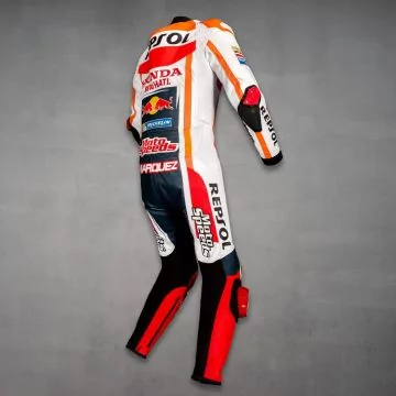 cowhide leather racing suit replica