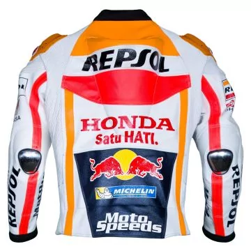Honda Repsol Marc Marquez Leather Jacket MotoGP 2016