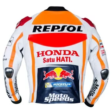 cowhide leather motogp replica jacket