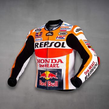 Honda Repsol Motorcycle Jacket Marc Marquez MotoGP 2023 left view