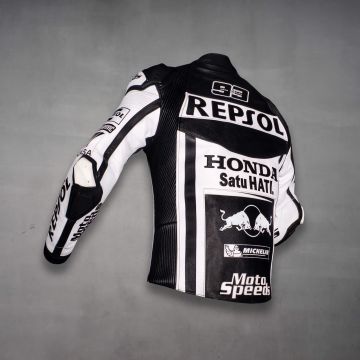 Marc Marquez Honda Street Bike Jacket WT 2022 left side view