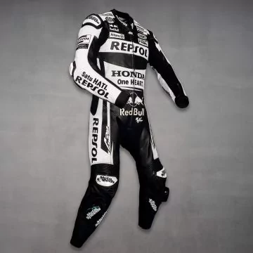 Cuirs de Moto de Course Marc Marquez Test d'Hiver 2022