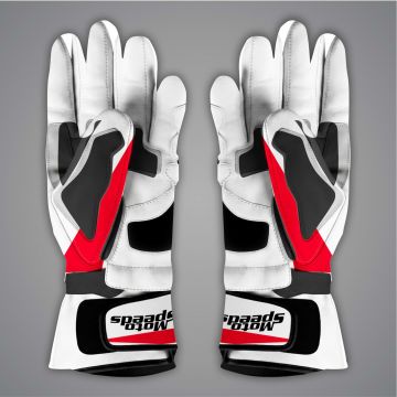 Marco Bezzecchi White And Red Gloves MotoGP 2024