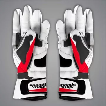 Marco Bezzecchi White And Red Gloves MotoGP 2024