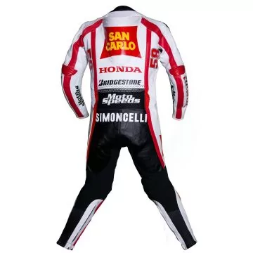 cowhide leather motogp replica suit