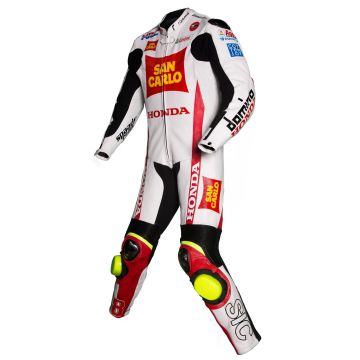 Marco Simoncelli Motorradkombination Honda 2011