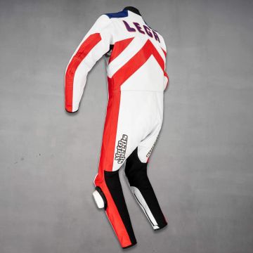 Mario Lega Ducati 1979 Racing Suit left side view