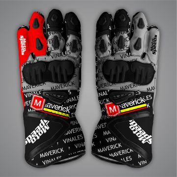 Maverick Vinales 2024 British GP Gloves