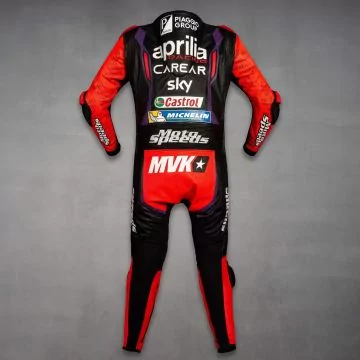 Costume Maverick Vinales MotoGP 2023 vue arrière