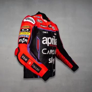 Maverick Vinales Veste de Moto Aprilia 2023 MotoGP