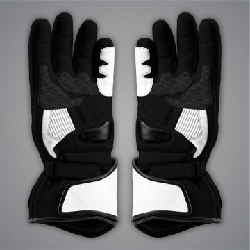 Maverick Viñales Safest Motorcycle Gloves Winter Test 2024