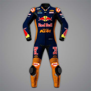 Maverick Vinales Suit Red Bull KTM MotoGP 2026 front view
