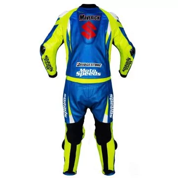 Suzuki leathers Maverick Vinale Suzuki MotoGP 2015
