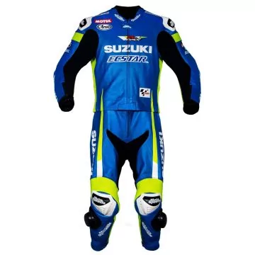 Suzuki leathers Maverick Vinale Suzuki MotoGP 2015